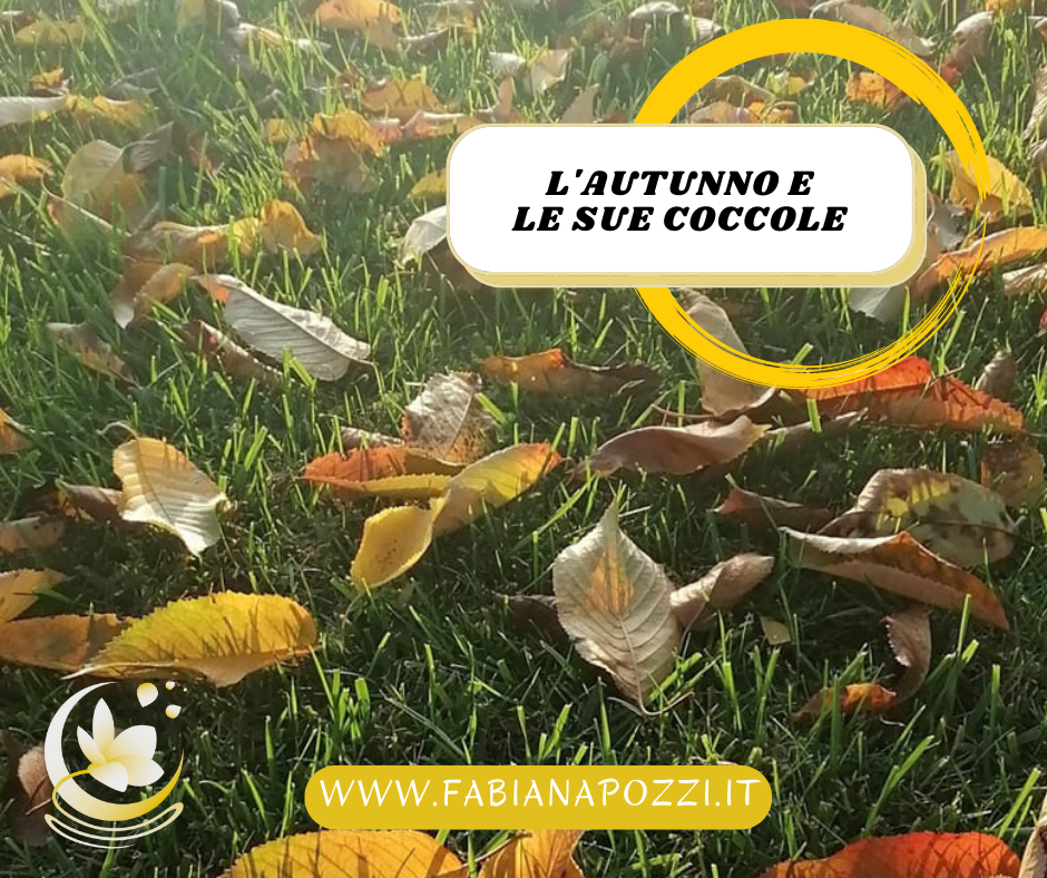 L'autunno spesso viene vissuto come una stagione triste, di saluto all'estate e di forte malinconia e pesantezza. In questo articolo ti racconto come, invece, può diventare un mese di calde coccole. l autunno e le sue coccole