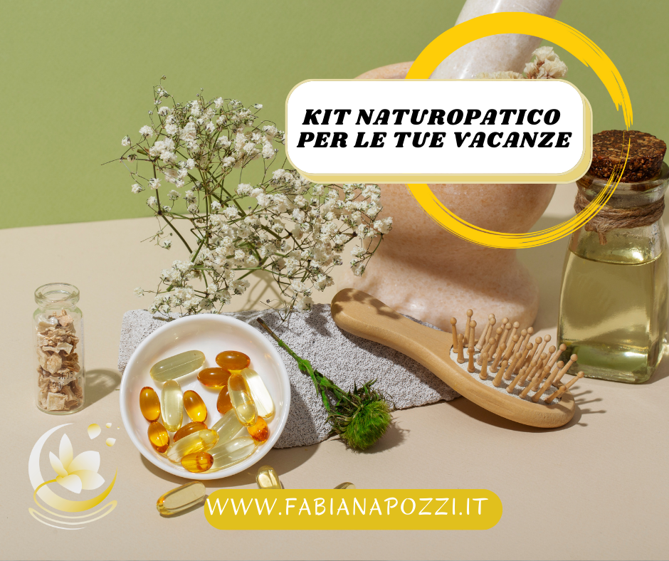 un utile kit naturopatico per le tue vacanze estive